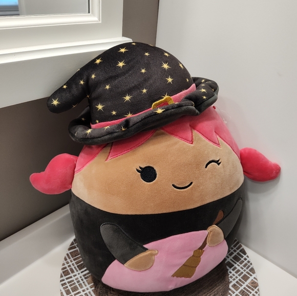 🎉EUC Squishmallow Originals 14" Ditka the Witch Halloween 2023 Collectible - Picture 3 of 9